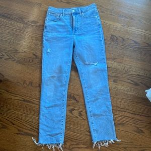 NWOT Madewell Perfect Vintage Jean 28